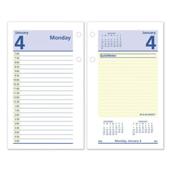 AT-A-GLANCE - Note Pads, Writing Pads & Notebooks Writing Pads & Notebook Type: Desk Calendar Refill Size: 3-1/2 x 6 - Exact Tool & Supply