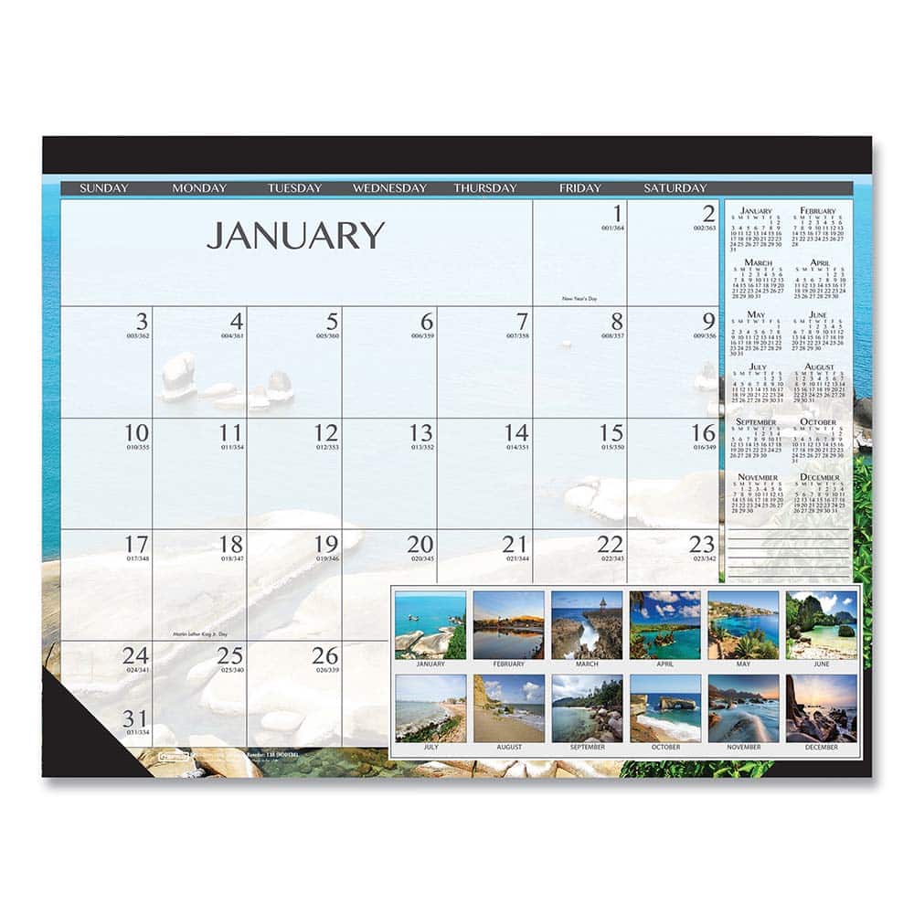House of Doolittle - Note Pads, Writing Pads & Notebooks Writing Pads & Notebook Type: Desk Pad Size: 22 x 17 - Exact Tool & Supply