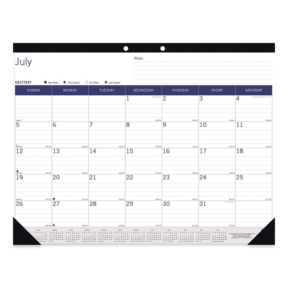 Blueline - Note Pads, Writing Pads & Notebooks Writing Pads & Notebook Type: Desk Pad Size: 22 x 17 - Exact Tool & Supply