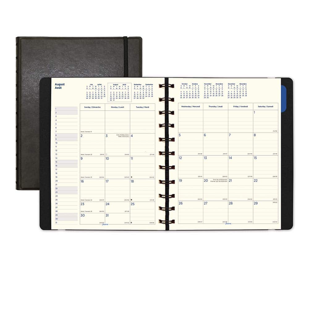 FiloFax - Note Pads, Writing Pads & Notebooks Writing Pads & Notebook Type: Appointment Book Size: 10-7/8 x 8-1/2 - Exact Tool & Supply