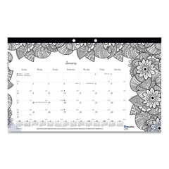Blueline - Note Pads, Writing Pads & Notebooks Writing Pads & Notebook Type: Desk Pad Size: 17-3/4 x 10-7/8 - Exact Tool & Supply