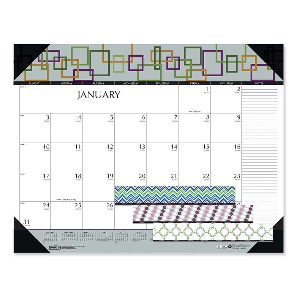 House of Doolittle - Note Pads, Writing Pads & Notebooks Writing Pads & Notebook Type: Desk Pad Size: 22 x 17 - Exact Tool & Supply