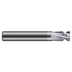 Harvey Tool - 90° 0.282" Minor Diam, 1/2" Cut Diam, 0.021" Min Width, 4-Flute Solid Carbide Picatinny Rail Form Cutter - Exact Tool & Supply