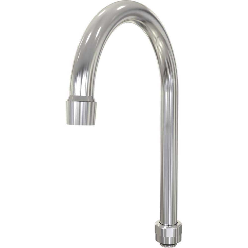 SANI-LAV - Faucet Replacement Parts & Accessories; Type: Replacement Gooseneck Swivel Spout ; For Use With: Models 204 & 204.5 Faucets ; Material: Brass ; Additional Information: Sub Brand: Sani-Lav; Flow Rate: 2 GPM; Inlet Connection: 3/8" FNPT; Finish: - Exact Tool & Supply