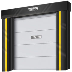 Wesco Industrial Products - Dock Strip Doors/Curtains Door Width (Feet): 8 Door Height (Feet): 8 - Exact Tool & Supply
