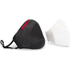 Honeywell - Hats, Headbands & Bandanas; Garment Style: Face Mask ; Garment Type: General Purpose ; Garment Color: Gray ; Garment Size (Inch): Universal ; Garment Size: Universal ; Garment Material: Stretchable Knit - Exact Tool & Supply