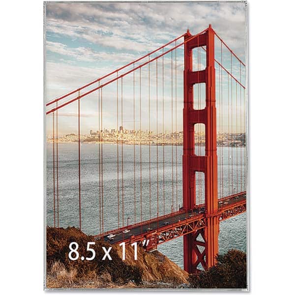 UNIVERSAL - Document Protectors Type: Picture Frame Width (Inch): 8.5 - Exact Tool & Supply