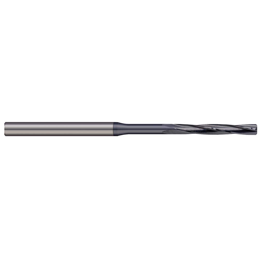 Harvey Tool - 0.1" Diam 4-Flute Straight Shank Helical Flute Solid Carbide Chucking Reamer - Exact Tool & Supply