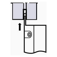 CCH32-W40 MY-T PART-OFF TL 2 EDGES - Exact Tool & Supply