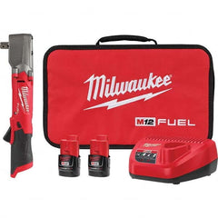 Milwaukee Tool - Cordless Impact Wrenches & Ratchets Voltage: 12.0 Drive Size (Inch): 1/2 - Exact Tool & Supply