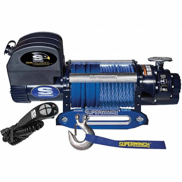 Superwinch - Automotive Winches Type: Heavy-Duty Recovery Winch Pull Capacity (Lb.): 12,500 (Pounds) - Exact Tool & Supply