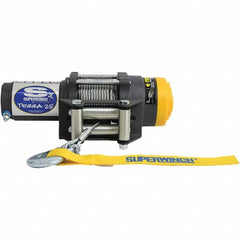 Superwinch - Automotive Winches Type: DC Electric Winch Pull Capacity (Lb.): 2,500 (Pounds) - Exact Tool & Supply