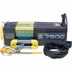 Superwinch - Automotive Winches Type: DC Electric Winch Pull Capacity (Lb.): 7,500 (Pounds) - Exact Tool & Supply