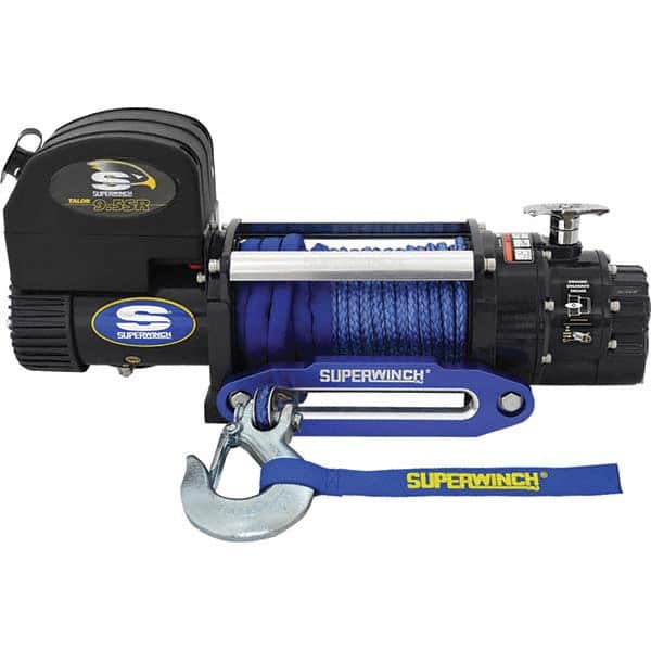 Superwinch - Automotive Winches Type: Heavy-Duty Recovery Winch Pull Capacity (Lb.): 9,500 (Pounds) - Exact Tool & Supply