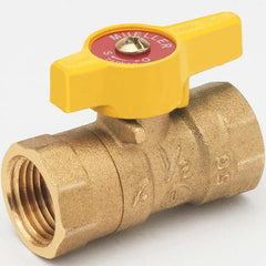 B&K Mueller - Gas Ball Valves Style: Straight w/o Side Tap Pipe Size: 3/4 - Exact Tool & Supply