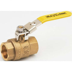 B&K Mueller - Gas Ball Valves Style: Straight w/Side Tap Pipe Size: 3/4 - Exact Tool & Supply