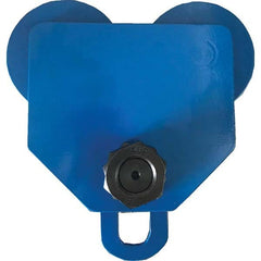 PRO-SOURCE - Trolleys; Type: Wide Flange ; Load Capacity (Lb.): 11023.000 ; Load Capacity (Ton): 5 ; Flange Width (mm): 114-203 ; Flange Width (Inch): 4.49-7.99 ; I-Beam Height Range: 9.45-24.8 - Exact Tool & Supply