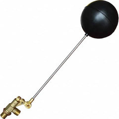 Control Devices - Float Valves Type: Mechanical Style: Angle Pattern-Single Seat - Exact Tool & Supply