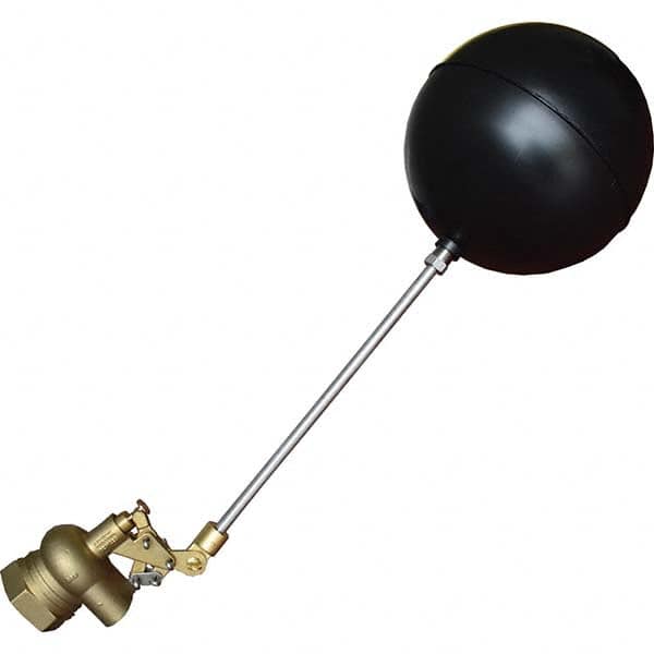 Control Devices - Float Valves Type: Mechanical Style: Angle Pattern-Single Seat - Exact Tool & Supply