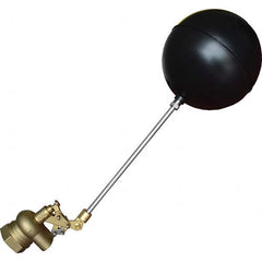 Control Devices - Float Valves Type: Mechanical Style: Angle Pattern-Single Seat - Exact Tool & Supply