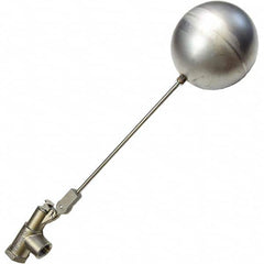 Control Devices - Float Valves Type: Mechanical Style: Angle Pattern-Single Seat - Exact Tool & Supply