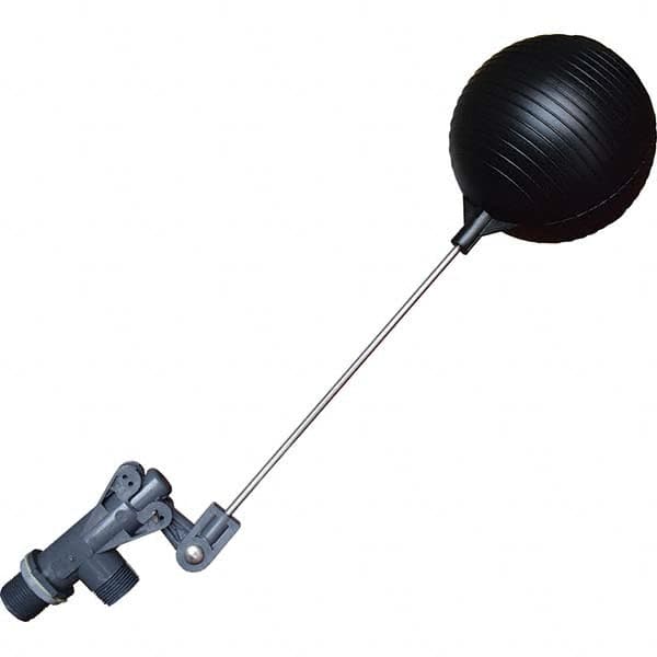 Control Devices - Float Valves Type: Mechanical Style: Angle Pattern-Single Seat - Exact Tool & Supply