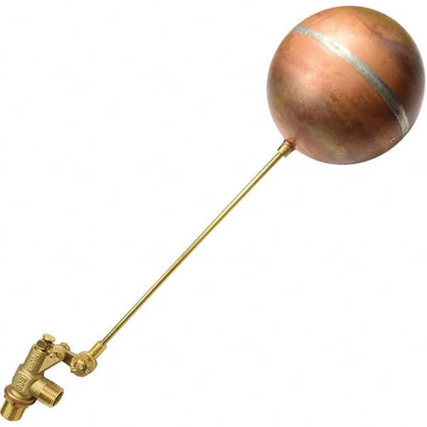 Control Devices - Float Valves Type: Mechanical Style: Angle Pattern-Single Seat - Exact Tool & Supply