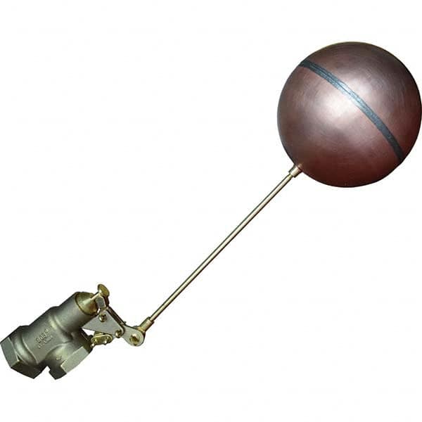 Control Devices - Float Valves Type: Mechanical Style: Angle Pattern-Single Seat - Exact Tool & Supply