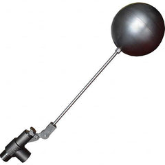 Control Devices - Float Valves Type: Mechanical Style: Angle Pattern-Single Seat - Exact Tool & Supply