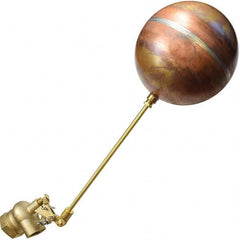 Control Devices - Float Valves Type: Mechanical Style: Angle Pattern-Single Seat - Exact Tool & Supply