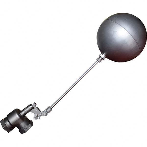 Control Devices - Float Valves Type: Mechanical Style: Angle Pattern-Single Seat - Exact Tool & Supply
