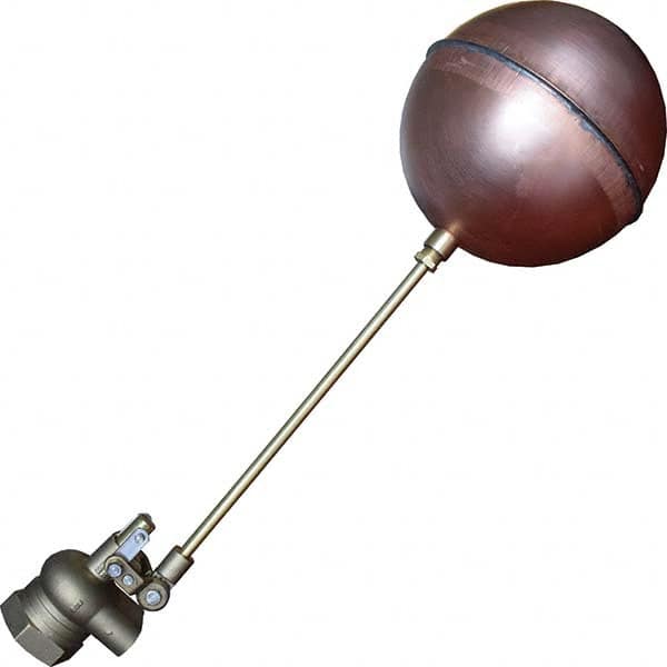 Control Devices - Float Valves Type: Mechanical Style: Angle Pattern-Single Seat - Exact Tool & Supply