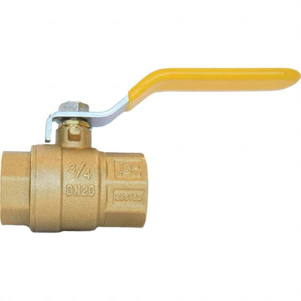 Control Devices - Ball Valves Type: Ball Valve Pipe Size (Inch): 3/4 - Exact Tool & Supply