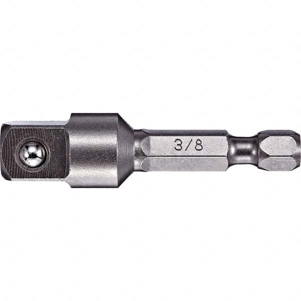 VEGA Industries - Hex Drive Handles, Holders & Extensions Type: Hex Adapter Style: Pin Lock - Exact Tool & Supply