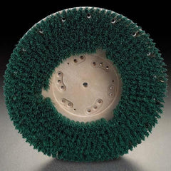 Made in USA - Floor Pads, Bonnets & Screens Type: Heavy Duty Scrub Brush Application: Aggressive & General Scrubbing - Exact Tool & Supply