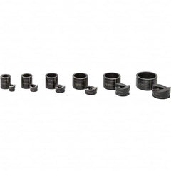Greenlee - Punch & Driver Kits Tool Type: Knockout Set Punch Shape: Round - Exact Tool & Supply