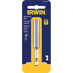 Irwin - Power & Impact Screwdriver Bits & Holders Bit Type: Magnetic Bit Holder Hex Size (Inch): 1/4 - Exact Tool & Supply