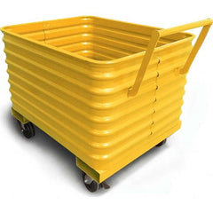 Steel King - Hoppers & Basket Trucks Type: Waste Truck Load Capacity (Lb.): 4,000 - Exact Tool & Supply