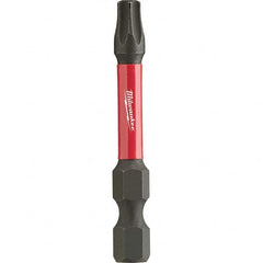 Milwaukee Tool - 1/4" Hex T27 Torx Impact Ready Bit - Exact Tool & Supply