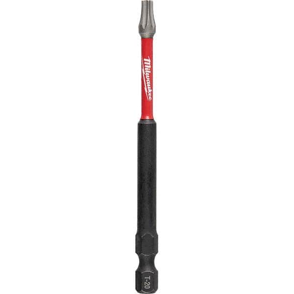 Milwaukee Tool - 1/4" Hex T20 Torx Impact Ready Bit - Exact Tool & Supply