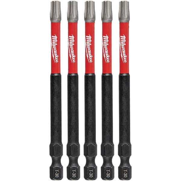 Milwaukee Tool - 1/4" Hex T30 Torx Power Bit - Exact Tool & Supply