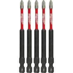 Milwaukee Tool - 1/4" Hex #1 Phillips Impact Ready Bit - Exact Tool & Supply