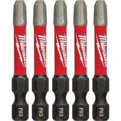 Milwaukee Tool - 1/4" Hex #3 Phillips Impact Ready Bit - Exact Tool & Supply
