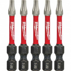 Milwaukee Tool - 1/4" Hex T20 Torx Impact Ready Bit - Exact Tool & Supply