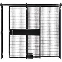 Folding Guard - Temporary Structure Doors Type: Sliding Door Width (Feet): 6 - Exact Tool & Supply