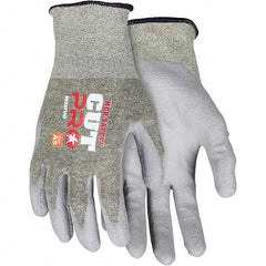 MCR Safety - Size XL, ANSI Cut Lvl A5, Puncture Lvl 2, Abrasion Lvl 3, Polyurethane Coated Cut Resistant Gloves - Exact Tool & Supply
