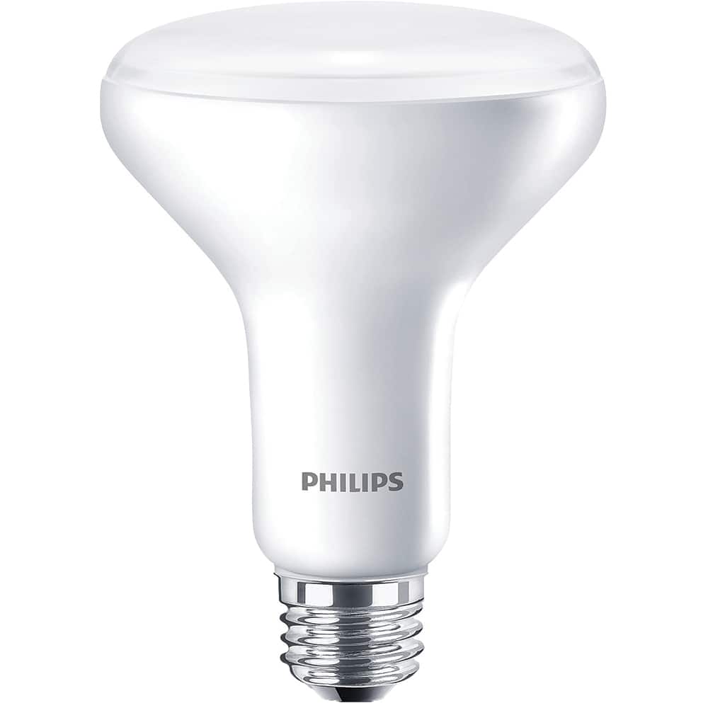 Philips - Lamps & Light Bulbs; Lamp Technology: LED ; Lamps Style: Flood/Spot ; Lamp Type: BR30 ; Wattage Equivalent Range: 1-19 ; Actual Wattage: 7.2 ; Base Style: Medium Screw - Exact Tool & Supply