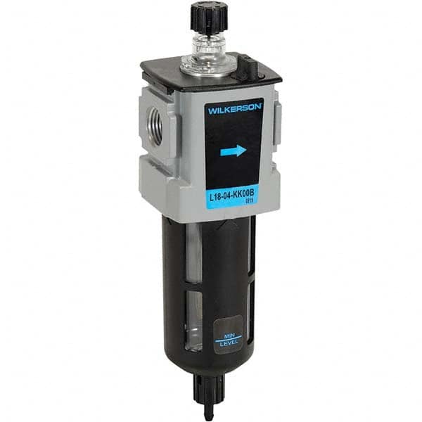 Wilkerson - Lubricators Type: Standard - Modular Port Size NPT: 3/8 - Exact Tool & Supply