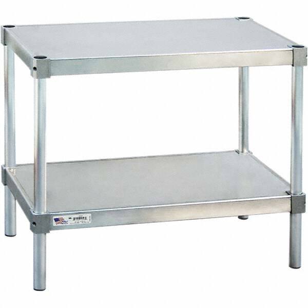 New Age Industrial - Stationary Work Benches, Tables Type: Equipment Stand Top Material: Aluminum - Exact Tool & Supply