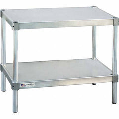 New Age Industrial - Stationary Work Benches, Tables Type: Work Table Top Material: Aluminum - Exact Tool & Supply